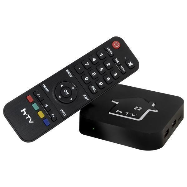 Receptor HTV Box 3 IPTV Android Wi-Fi com HDMI/USB/Porta Ethernet 