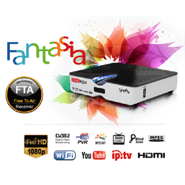 Receptor Cinebox Fantasia Full HD IKS SKS 